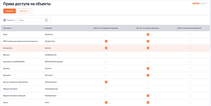 Безопасность и администрирование
